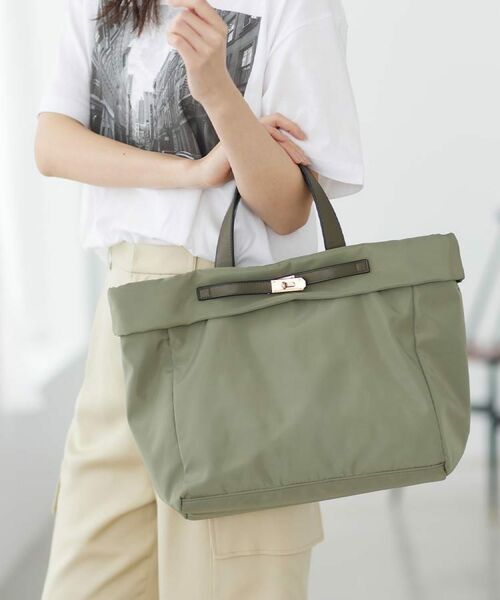 Reflect / リフレクト トートバッグ | 【ショルダー付き】トートバッグ(グリーン(022))