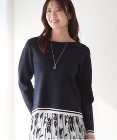 Reflect / リフレクト ニット・セーター | 【セットアップ可】ダブルジャカードニットプルオーバー