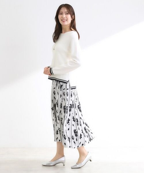 Reflect / リフレクト ニット・セーター | 【セットアップ可】ダブルジャカードニットプルオーバー | 詳細10