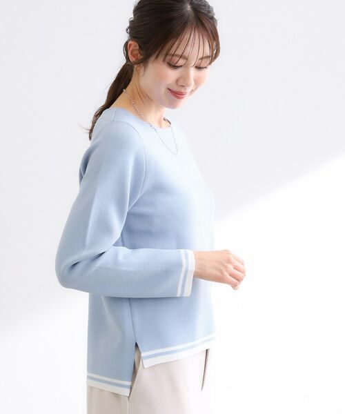 Reflect / リフレクト ニット・セーター | 【セットアップ可】ダブルジャカードニットプルオーバー | 詳細13