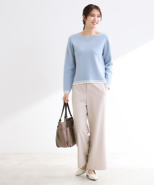 Reflect / リフレクト ニット・セーター | 【セットアップ可】ダブルジャカードニットプルオーバー | 詳細14