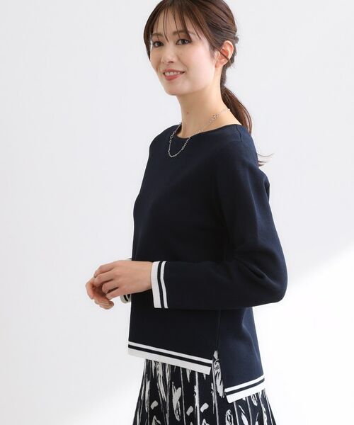 Reflect / リフレクト ニット・セーター | 【セットアップ可】ダブルジャカードニットプルオーバー | 詳細17