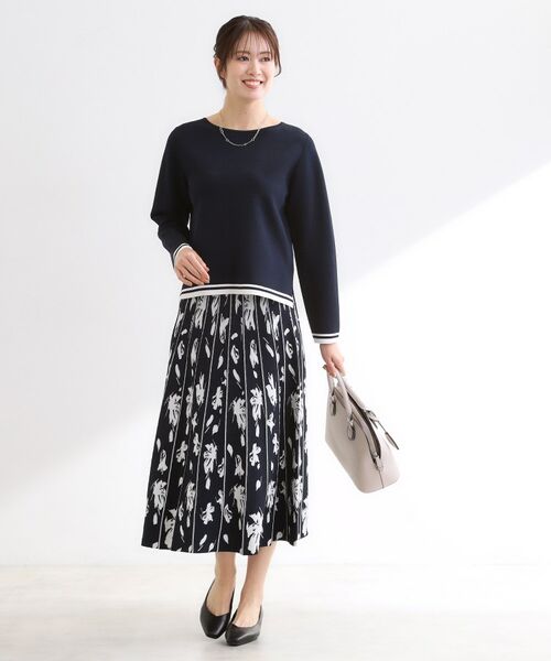 Reflect / リフレクト ニット・セーター | 【セットアップ可】ダブルジャカードニットプルオーバー | 詳細18