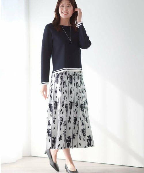 Reflect / リフレクト ニット・セーター | 【セットアップ可】ダブルジャカードニットプルオーバー | 詳細6