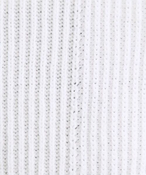 Reflect / リフレクト ニット・セーター | 【腰回りカバー/長め丈】モックネックニットプルオーバー | 詳細17