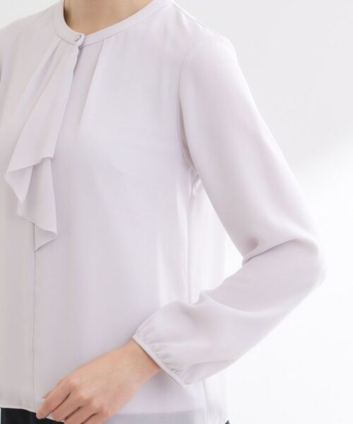 Reflect / リフレクト シャツ・ブラウス | フロントフリルシフォンブラウス | 詳細22