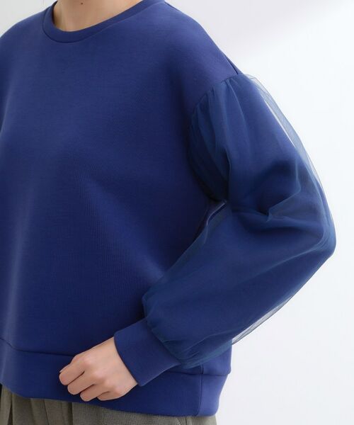 Reflect / リフレクト カットソー | チュールレイヤードスリーブプルオーバー | 詳細26