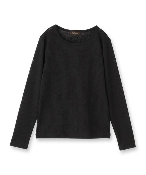 Reflect / リフレクト カットソー | 【インナーにおすすめ◎】クルーネックレースジャージトップス | 詳細13