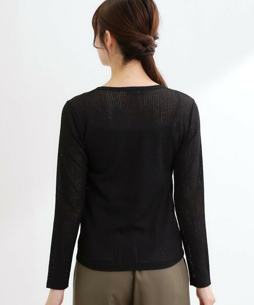 Reflect / リフレクト カットソー | 【インナーにおすすめ◎】クルーネックレースジャージトップス | 詳細16