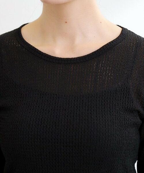 Reflect / リフレクト カットソー | 【インナーにおすすめ◎】クルーネックレースジャージトップス | 詳細17