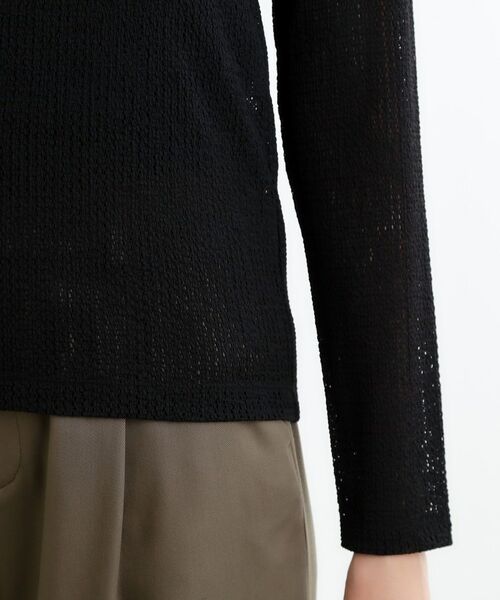 Reflect / リフレクト カットソー | 【インナーにおすすめ◎】クルーネックレースジャージトップス | 詳細19