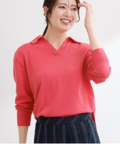 Reflect / リフレクト ニット・セーター | スキッパーネックニットプルオーバー