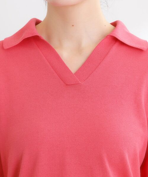 Reflect / リフレクト ニット・セーター | スキッパーネックニットプルオーバー | 詳細21