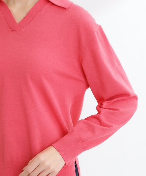 Reflect / リフレクト ニット・セーター | スキッパーネックニットプルオーバー | 詳細24