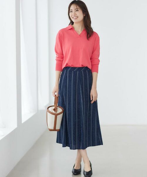 Reflect / リフレクト ニット・セーター | スキッパーネックニットプルオーバー | 詳細26