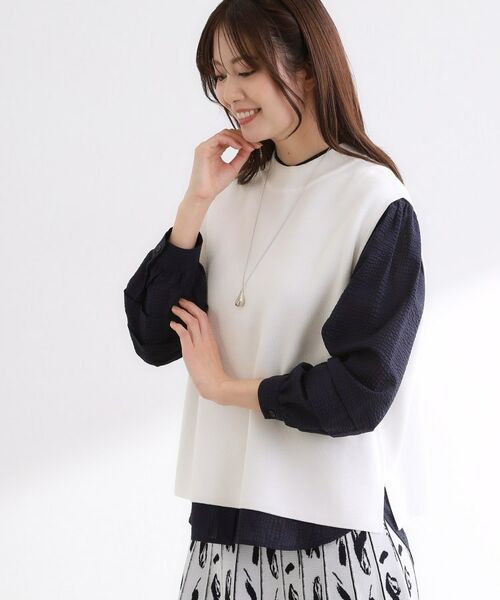 Reflect / リフレクト ニット・セーター | 【セットアップ可】ダブルジャカードニットベスト | 詳細10