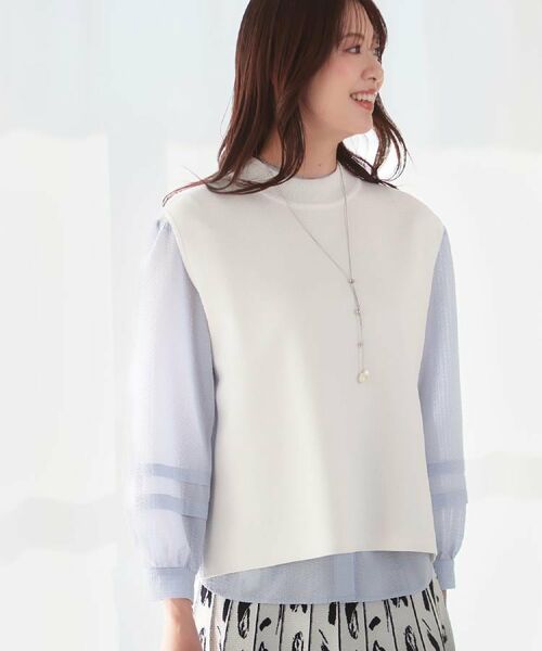 Reflect / リフレクト ニット・セーター | 【セットアップ可】ダブルジャカードニットベスト | 詳細2