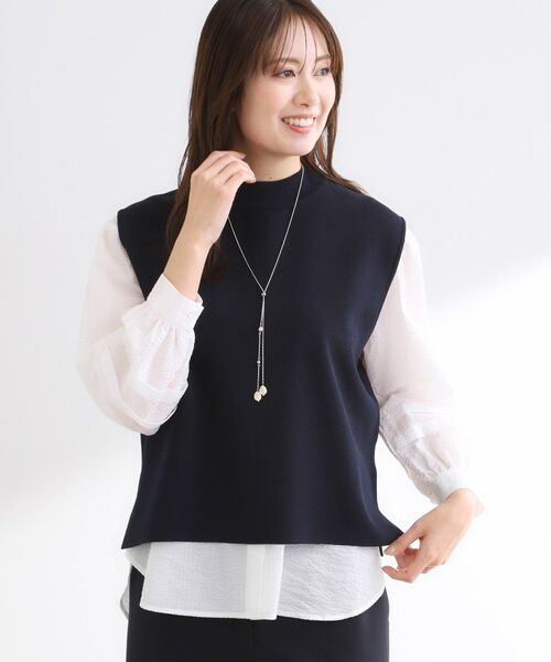 Reflect / リフレクト ニット・セーター | 【セットアップ可】ダブルジャカードニットベスト | 詳細5