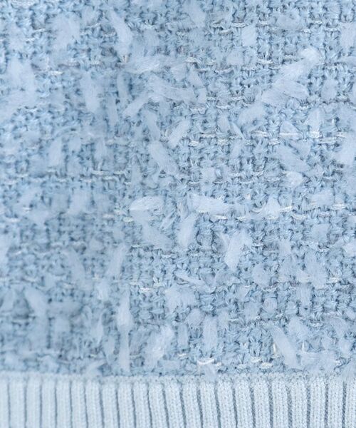 Reflect / リフレクト カーディガン・ボレロ | 【着映え◎】ツイード風ニットカーディガン | 詳細19
