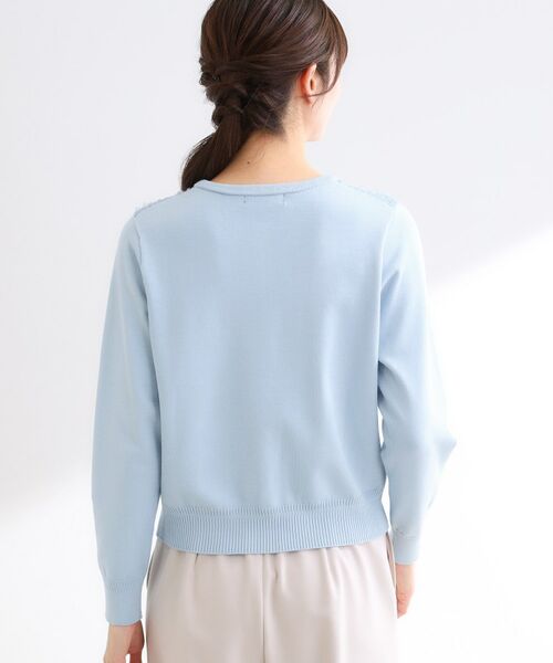 Reflect / リフレクト カーディガン・ボレロ | 【着映え◎】ツイード風ニットカーディガン | 詳細26