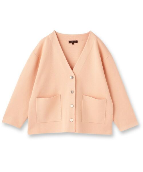 Reflect / リフレクト カーディガン・ボレロ | 【着回し力◎】ジャケット風ニットカーディガン | 詳細13