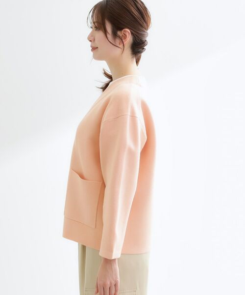 Reflect / リフレクト カーディガン・ボレロ | 【着回し力◎】ジャケット風ニットカーディガン | 詳細15