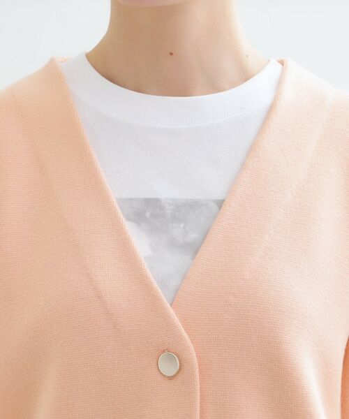 Reflect / リフレクト カーディガン・ボレロ | 【着回し力◎】ジャケット風ニットカーディガン | 詳細17
