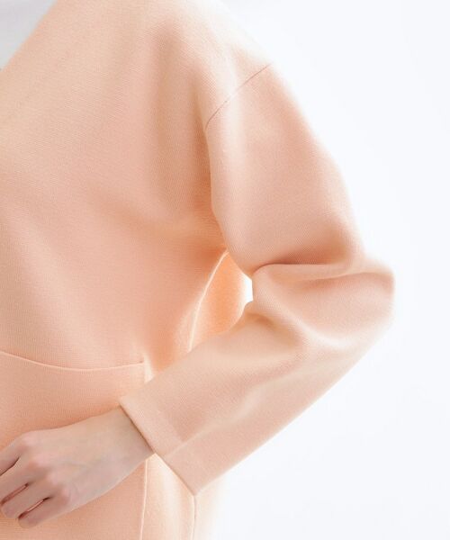 Reflect / リフレクト カーディガン・ボレロ | 【着回し力◎】ジャケット風ニットカーディガン | 詳細18