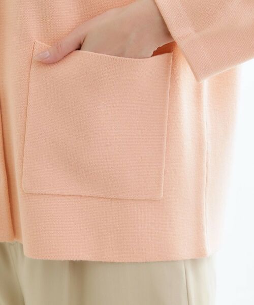 Reflect / リフレクト カーディガン・ボレロ | 【着回し力◎】ジャケット風ニットカーディガン | 詳細19