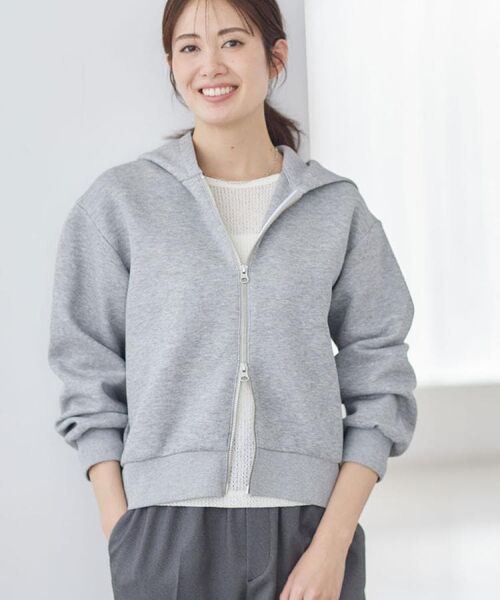Reflect / リフレクト パーカー | ダブルジップドロップショルダーパーカー（グレー(012)）