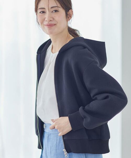 Reflect / リフレクト パーカー | ダブルジップドロップショルダーパーカー（ネイビー(094)）