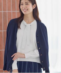 Reflect / リフレクト カーディガン・ボレロ | ハイゲージVネックカーディガン