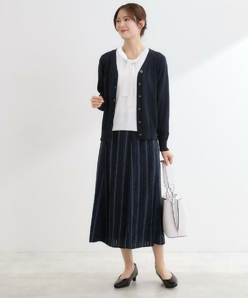 Reflect / リフレクト カーディガン・ボレロ | ハイゲージVネックカーディガン | 詳細14