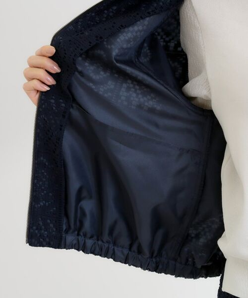 Reflect / リフレクト レザーブルゾン・ジャケット | 【セットアップ可】ジップアップレースショートブルゾン | 詳細25