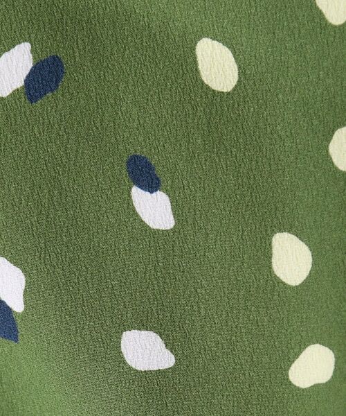 Reflect / リフレクト ミニ丈・ひざ丈ワンピース | 【通勤・おでかけにおすすめ◎】フラワープリントボウタイワンピース | 詳細18