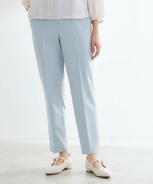 Reflect / リフレクト パンツ | 【私のパンツ】ベーシックテーパードパンツ（サックスブルー(090)）