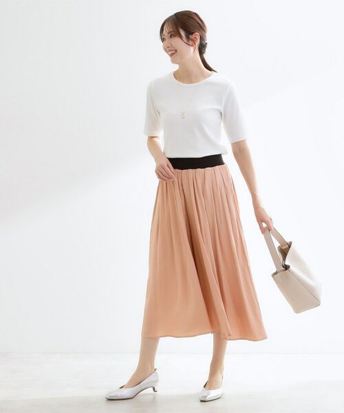 Reflect / リフレクト ショート・ハーフ・半端丈パンツ | 【長く着られる◎】スカーチョパンツ | 詳細10