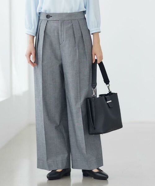 Reflect / リフレクト パンツ | ダンガリーワイドパンツ | 詳細28