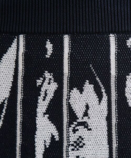 Reflect / リフレクト ロング・マキシ丈スカート | 【セットアップ可】ダブルジャカードニットフレアスカート | 詳細15