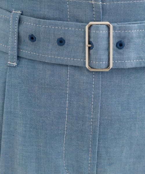 Reflect / リフレクト ロング・マキシ丈スカート | ダンガリータックフレアスカート | 詳細8