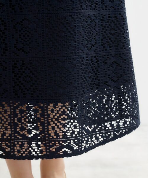 Reflect / リフレクト ロング・マキシ丈スカート | 【セットアップ可】レースミディアムスカート | 詳細22