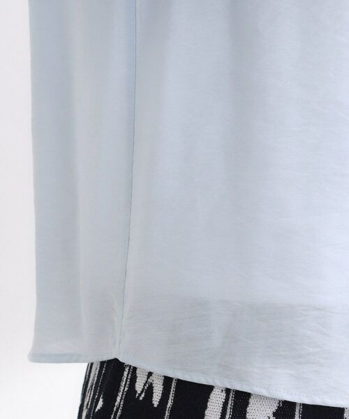 Reflect / リフレクト シャツ・ブラウス | 【ボウタイ取り外し可】ボウタイ付きバンドカラーブラウス | 詳細28