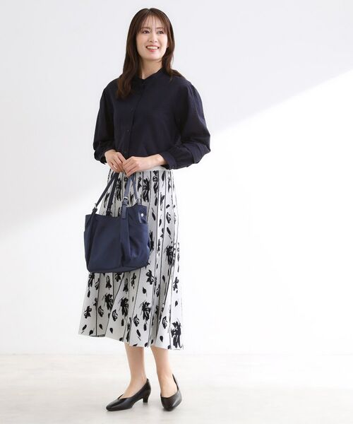 Reflect / リフレクト シャツ・ブラウス | 【ゆったり着られる◎】バンドカラーシャツブラウス | 詳細23