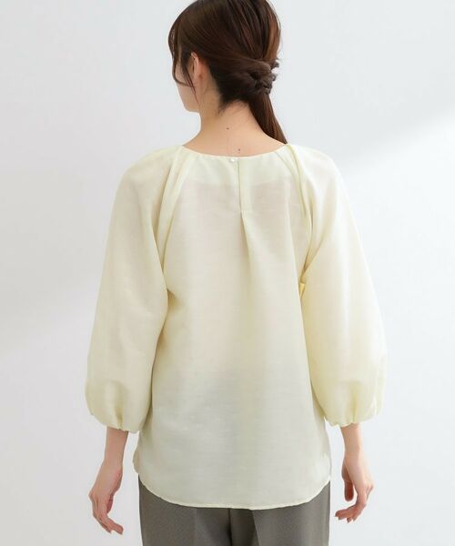 Reflect / リフレクト シャツ・ブラウス | ボリュームスリーブサテンジャカードブラウス | 詳細16