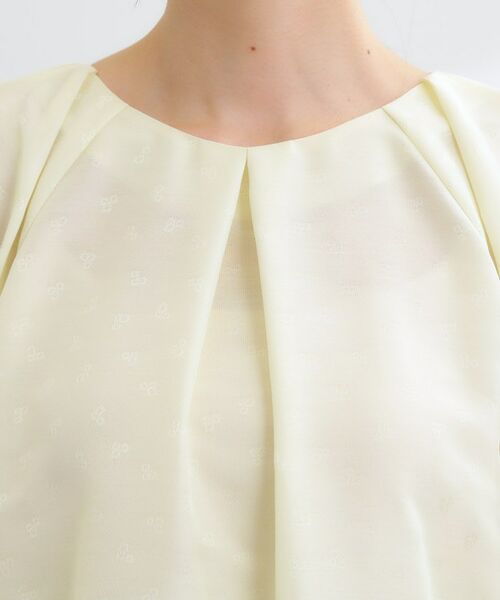 Reflect / リフレクト シャツ・ブラウス | ボリュームスリーブサテンジャカードブラウス | 詳細17