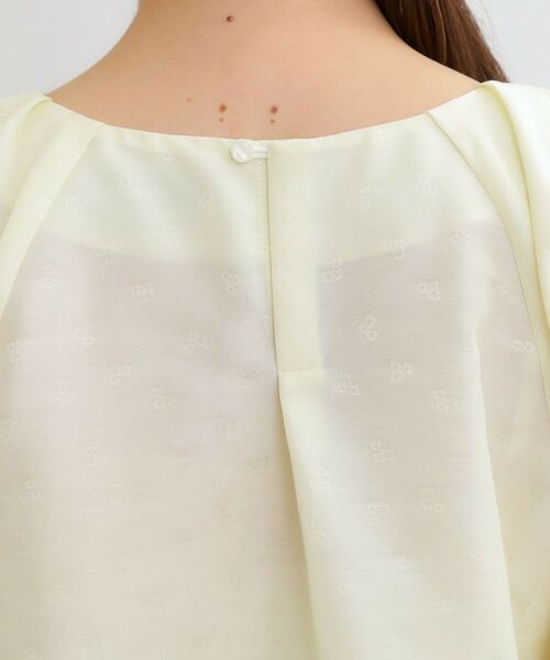 Reflect / リフレクト シャツ・ブラウス | ボリュームスリーブサテンジャカードブラウス | 詳細18