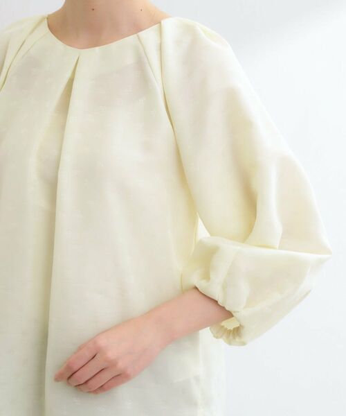 Reflect / リフレクト シャツ・ブラウス | ボリュームスリーブサテンジャカードブラウス | 詳細19