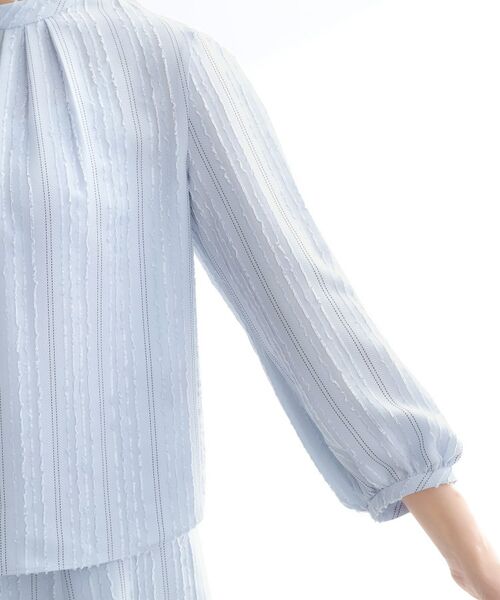 Reflect / リフレクト シャツ・ブラウス | 【セットアップ可】ストライプ柄ジャカードブラウス | 詳細26