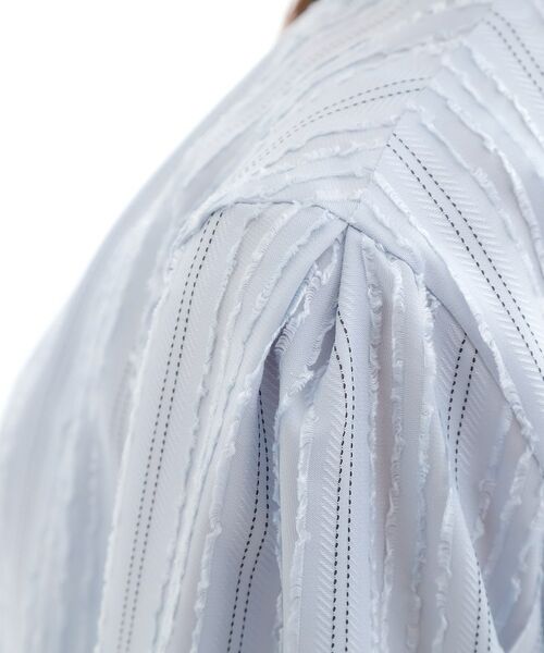 Reflect / リフレクト シャツ・ブラウス | 【セットアップ可】ストライプ柄ジャカードブラウス | 詳細27