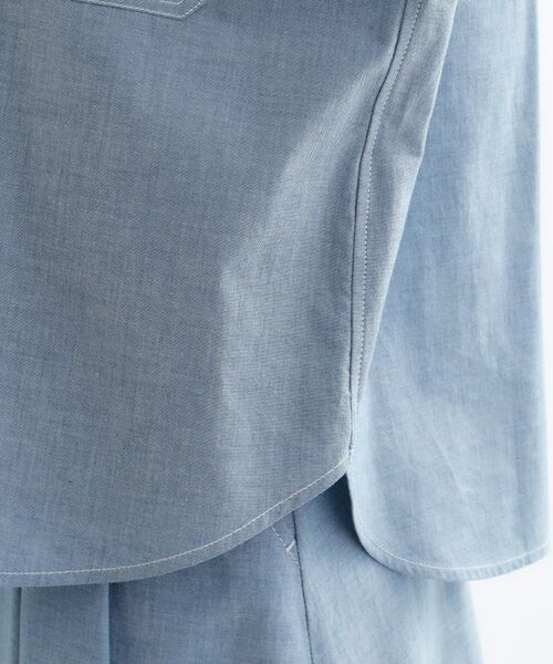 Reflect / リフレクト シャツ・ブラウス | 【羽織にも◎】ダンガリーシャツ | 詳細23